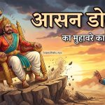 आसन डोलना मतलब और वाक्य मे प्रयोग व कहानी