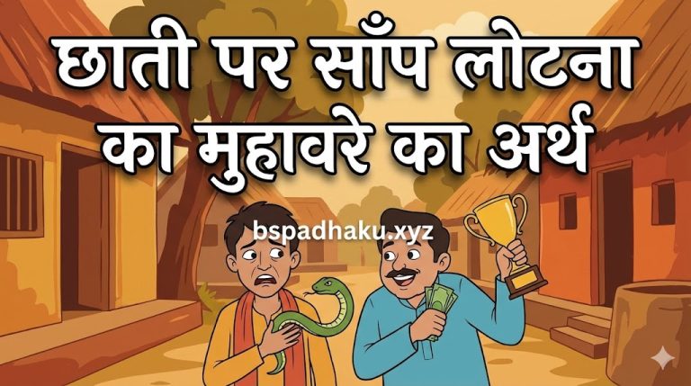 छाती पर साँप लोटना मुहावरे का अर्थ और वाक्य मे प्रयोग idioms meaning in hindi