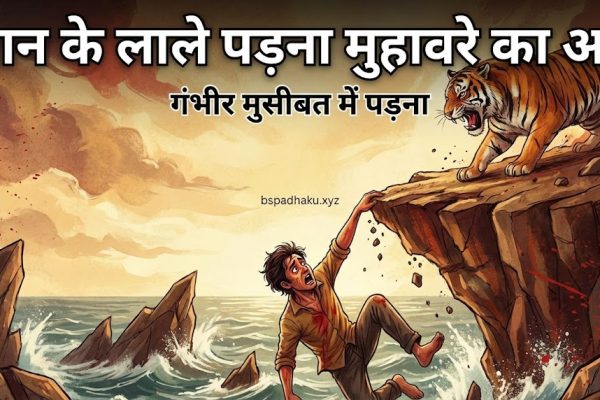 जान के लाले पड़ना का अर्थ और वाक्य मे प्रयोग