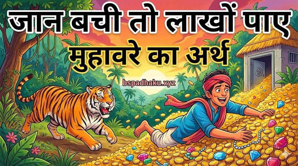 जान बची तो लाखों पाए का मतलब और वाक्य व कहानी