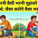 जैसी करनी वैसी भरनी का अर्थ और वाक्य में प्रयोग और कहानी