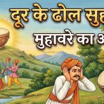 दूर के ढोल सुहावने का मतलब और वाक्य व कहानी