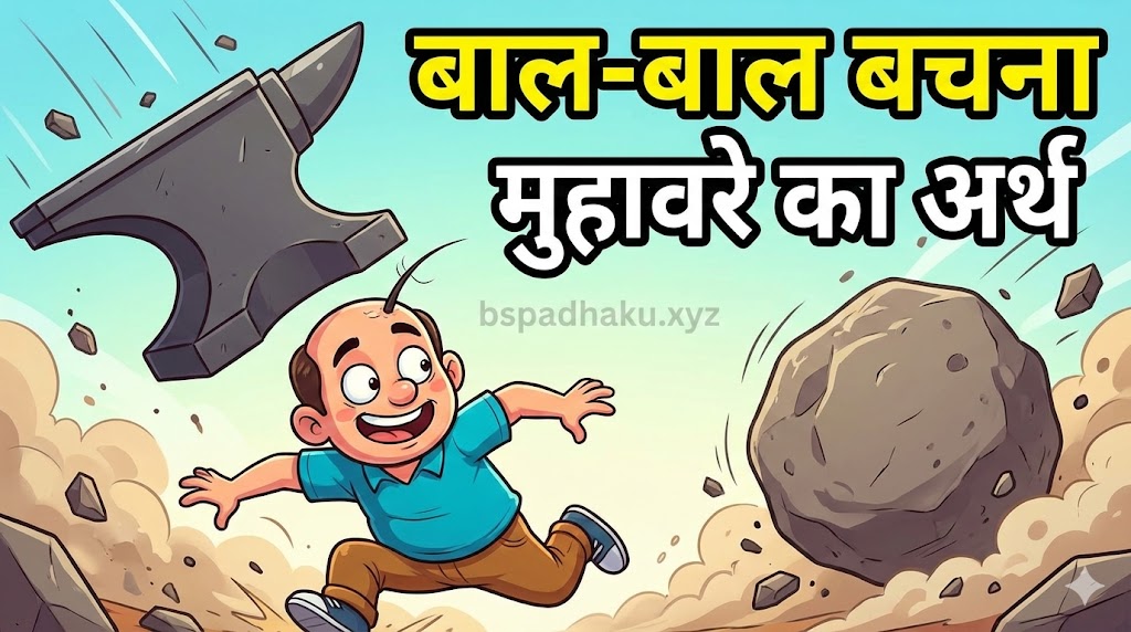 बाल बाल बचना मुहावरा का अर्थ और वाक्य व कहानी