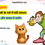 बिल्ली के गले में घंटी बांधना