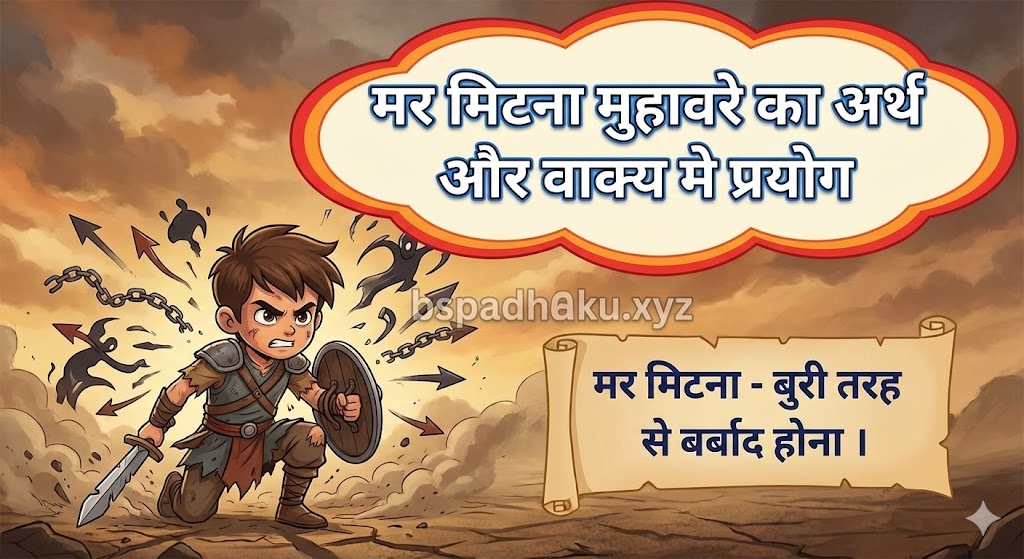 मर मिटना मुहावरे का अर्थ और वाक्य में प्रयोग