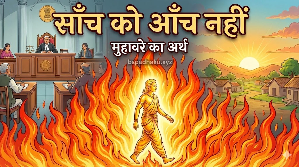 साँच को आँच नहीं मुहावरे का अर्थ और वाक्य में प्रयोग