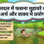 दलदल में फसना   मुहावरे का अर्थ क्या होता है