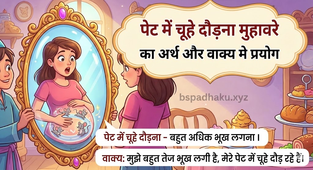 पेट में चूहे दौड़ना मुहावरे का अर्थ क्या होता है