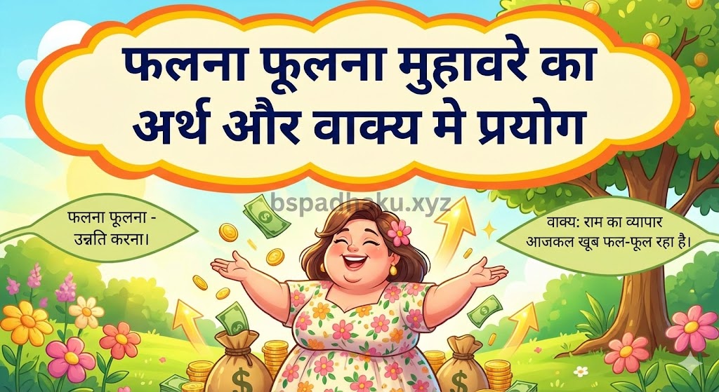 फलना फूलना   मुहावरे का अर्थ क्या होता है