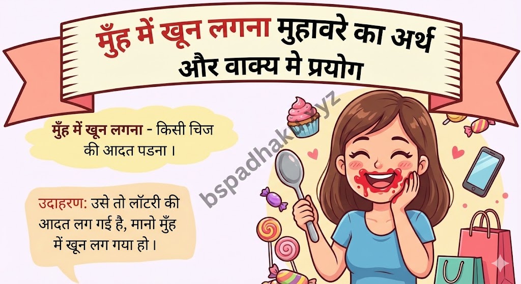 मुँह में खून लगना मुहावरे का अर्थ क्या होता है