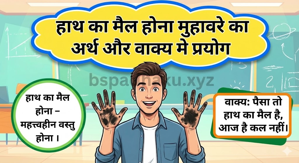 हाथ का मैल होना मुहावरे का अर्थ क्या होता है