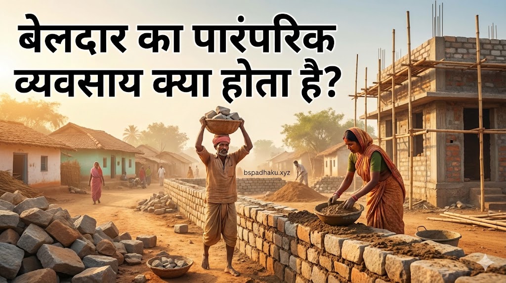 बेलदार का पारंपरिक व्यवसाय क्या होता है