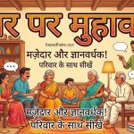 घर पर मुहावरे ghar par muhavare