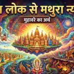 तीन लोक से मथुरा न्यारी मुहावरे का अर्थ